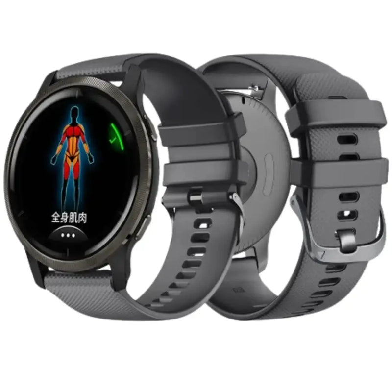 Silicone Strap for The Garmin Forerunner 745 (available in 13 colours) – view 2