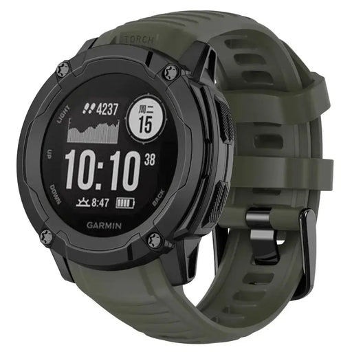 Silicone Strap for the Garmin Instinct 2X Solar Series (available in 4 colours) – view 2
