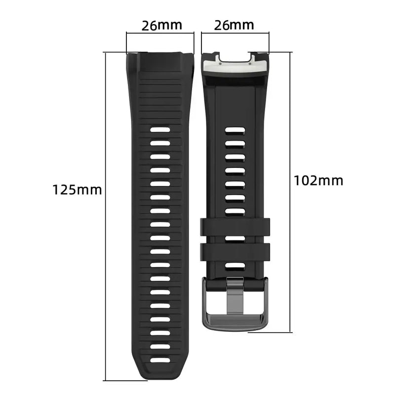 Silicone Strap for the Garmin Instinct 2X Solar Series (available in 4 colours) – view 10