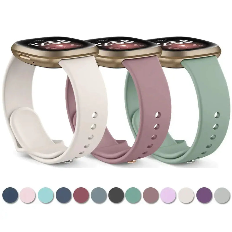 Silicone Watch Band for Fitbit Versa Lite (available in 17 colours) – view 23