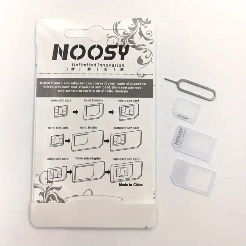 9eight5 Phone/Tablet Accessories Sim Card Adapter Set Sim Card Adapter Set