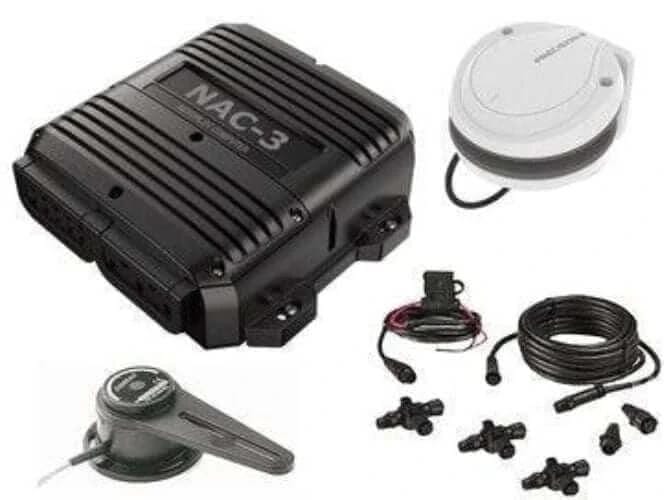 Simrad NAC 3 Autopilot Core Pack for Yachts Turnkey Installation with Precision Course Keeping NMEA 2000 Ready