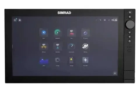 Simrad NSS4 16 MFD World Basemap Navigation Display With SolarMAX HD Touchscreen For Serious Anglers – view 1