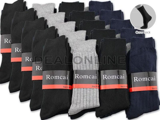 dealonline.co.nz dealonlinenz (60 Pairs) Business Socks Crew/Dress Socks (60 Pairs) Business Socks Crew/Dress Socks