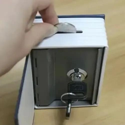 9eight5 Tools & Models Small Book Safe (Lock Box) / Money Tin Small Book Safe (Lock Box) / Money Tin