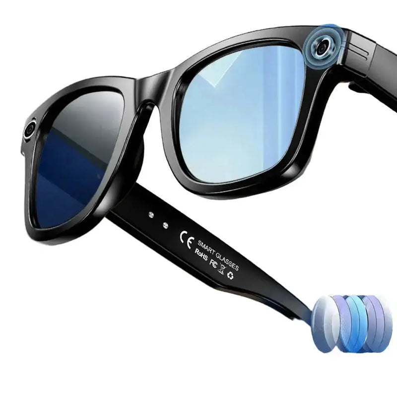 Smart AI Camera Glasses – 8MP HD, Photo/Video, Waterproof (5 types available) – view 1