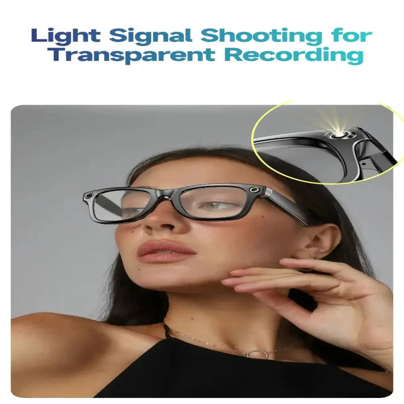 Smart AI Camera Glasses – 8MP HD, Photo/Video, Waterproof (5 types available) – view 10