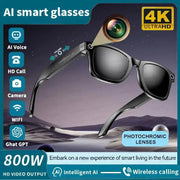 Smart AI Camera Glasses – 8MP HD, Photo/Video, Waterproof (5 types available) – view 28