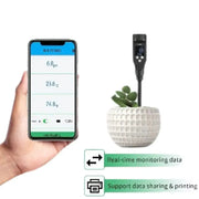 Smart Bluetooth Soil pH Meter 0–14 for Plants & Hydroponics – view 2