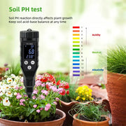 Smart Bluetooth Soil pH Meter 0–14 for Plants & Hydroponics – view 8