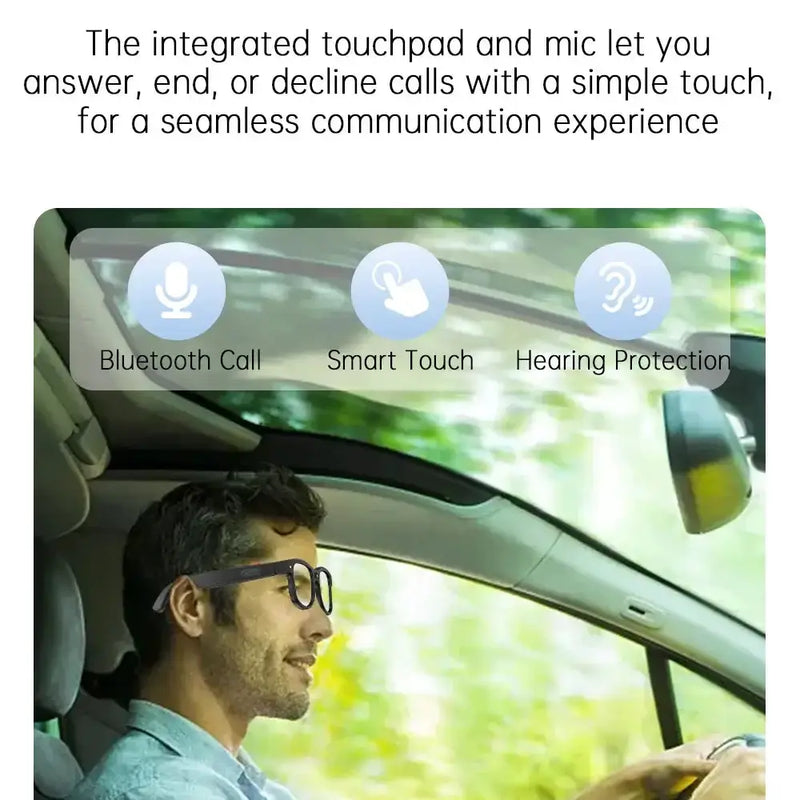 Smart Cycling Glasses – 8MP Camera, Bluetooth Calling, Translation – view 6