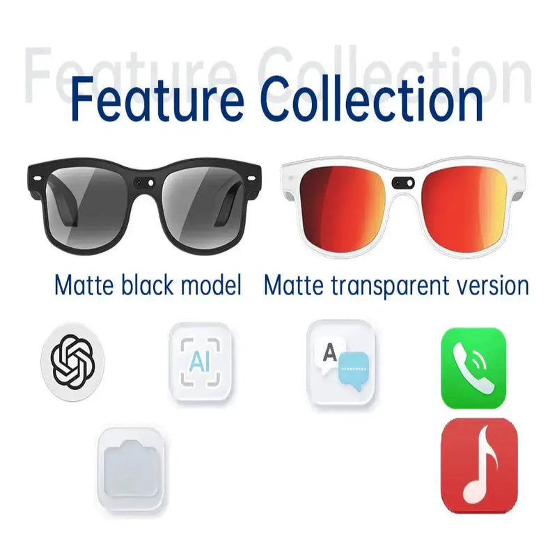 Smart Cycling Glasses – 8MP Camera, Bluetooth Calling, Translation – view 9