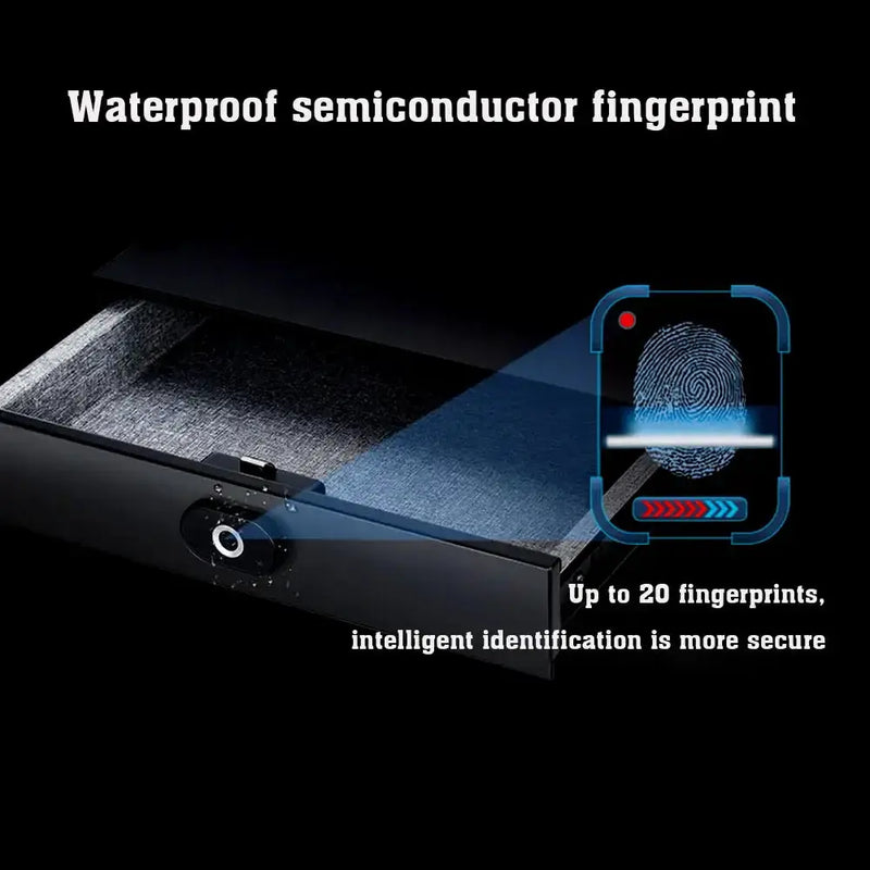 Habicare SS Smart Fingerprint Identification Safe Smart Fingerprint Identification Safe