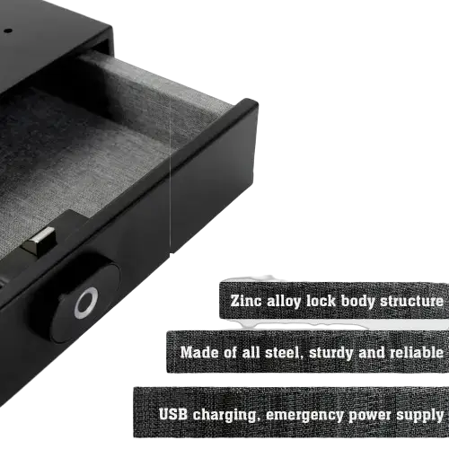 Habicare SS Smart Fingerprint Identification Safe Smart Fingerprint Identification Safe
