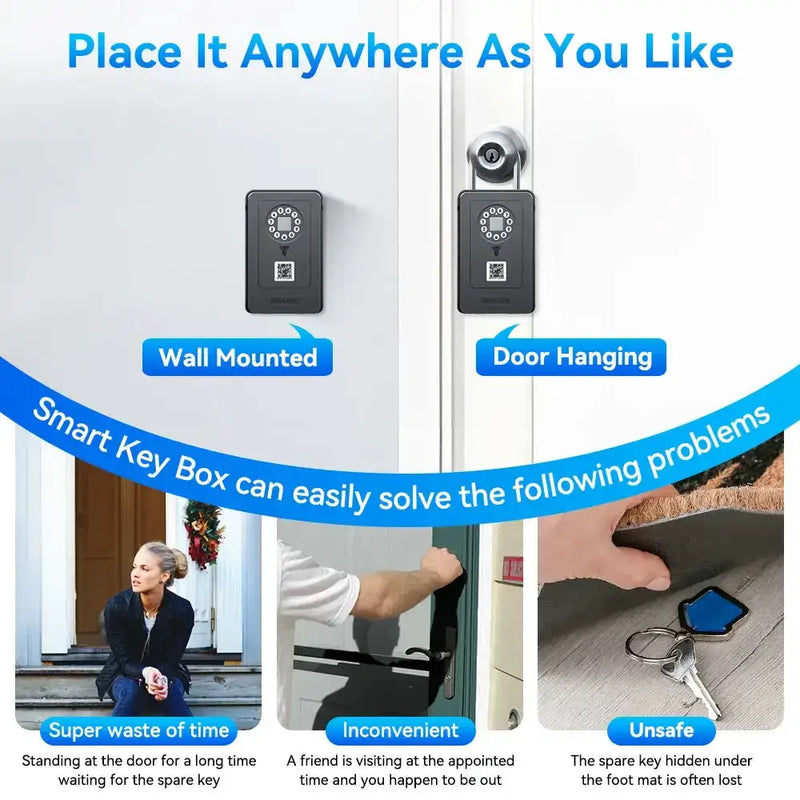 Smart Fingerprint Key Lock Box (different models available) – view 10