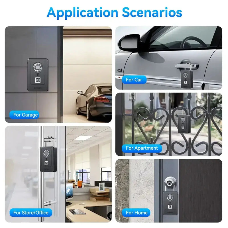 Smart Fingerprint Key Lock Box (different models available) – view 11