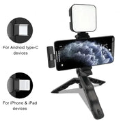 Smartphone Video Kit with Mic, LED Light & Tripod (2 types available) – view 4