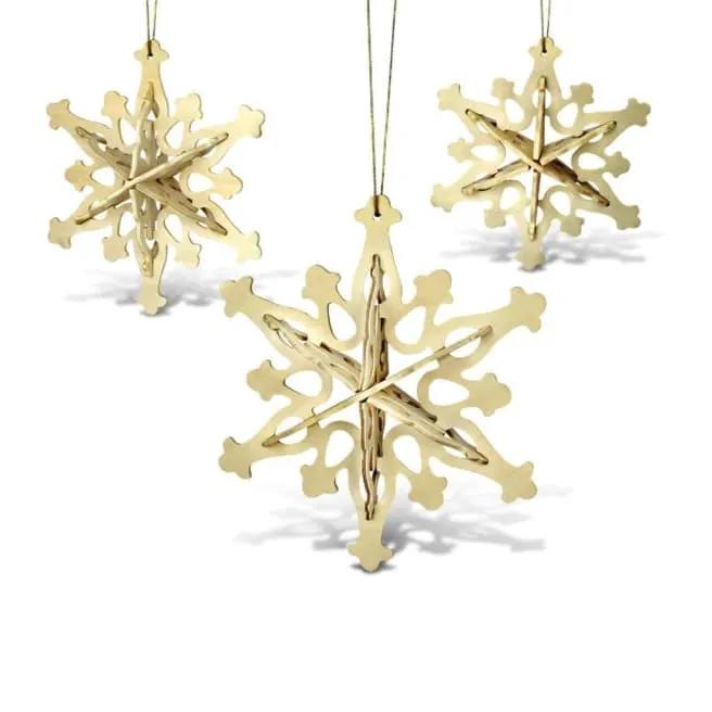9eight5 3D Puzzle Snowflake Ornaments Snowflake Ornaments
