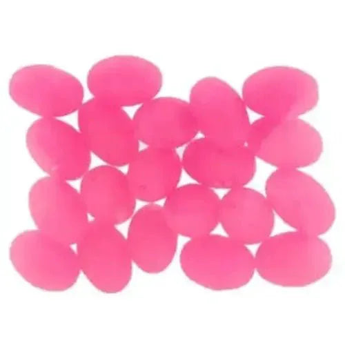 Sea- Harvester BEADS Soft Lumo Beads Pink Med Bulk Qty 40  LUMOMPS Sea Harvester Soft Lumo Beads Pink Med 40 Pack