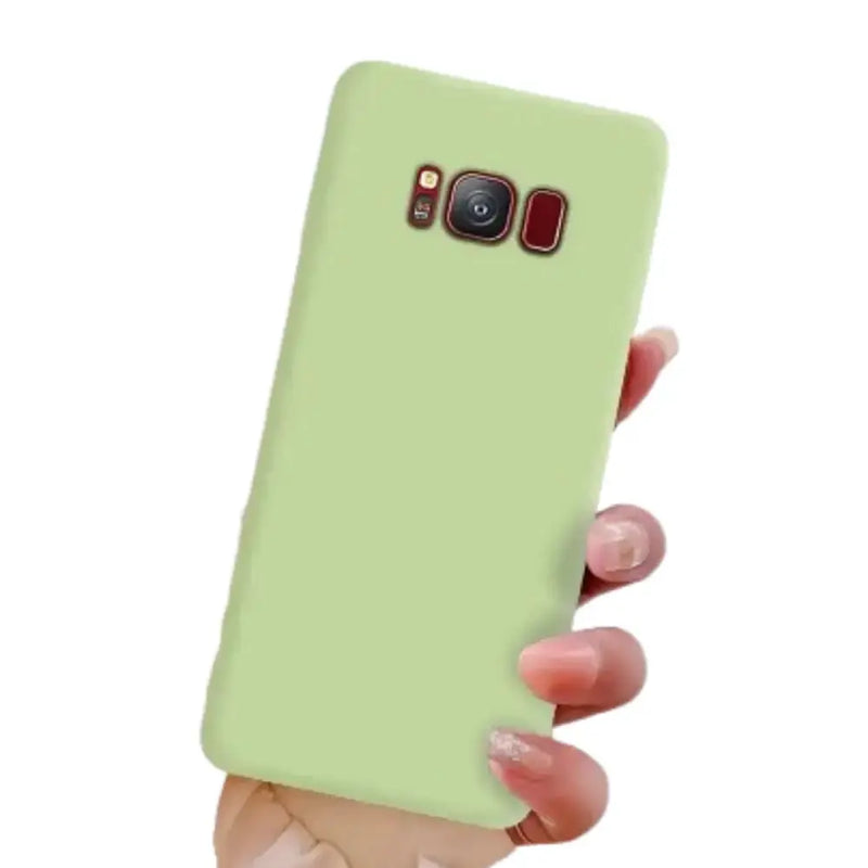Soft Silicone Cover for Samsung Galaxy Note & S Series (Green) – view 2
