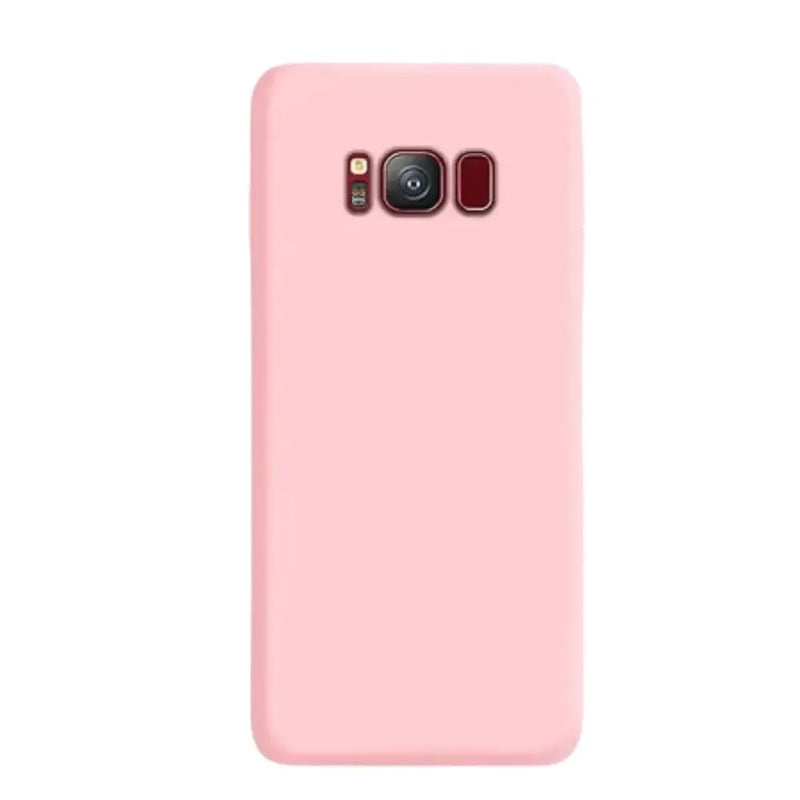 Soft Silicone Cover for Samsung Galaxy Note & S Series (Pink) – view 1