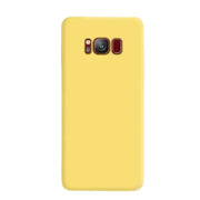 Soft Silicone Cover for Samsung Galaxy Note & S Series (Yellow) – view 1