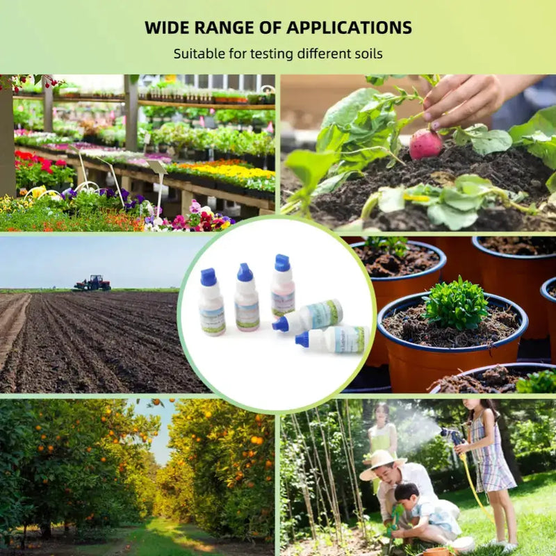 Habicare HBC Soil Test Kit for pH, NPK & Nutrients for Garden & Farm Soil Test Kit for pH, NPK & Nutrients for Garden & Farm
