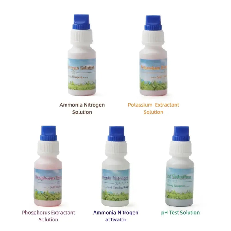 Habicare HBC Soil Test Kit for pH, NPK & Nutrients for Garden & Farm Soil Test Kit for pH, NPK & Nutrients for Garden & Farm