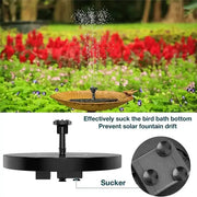 Habicare SS Solar Fountain Floating Pump – 13/16/18cm Solar Fountain Floating Pump – 13/16/18cm