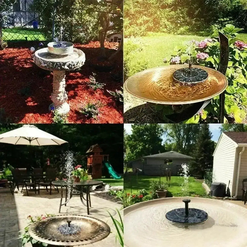 Habicare SS Solar Fountain Floating Pump – 13/16/18cm Solar Fountain Floating Pump – 13/16/18cm