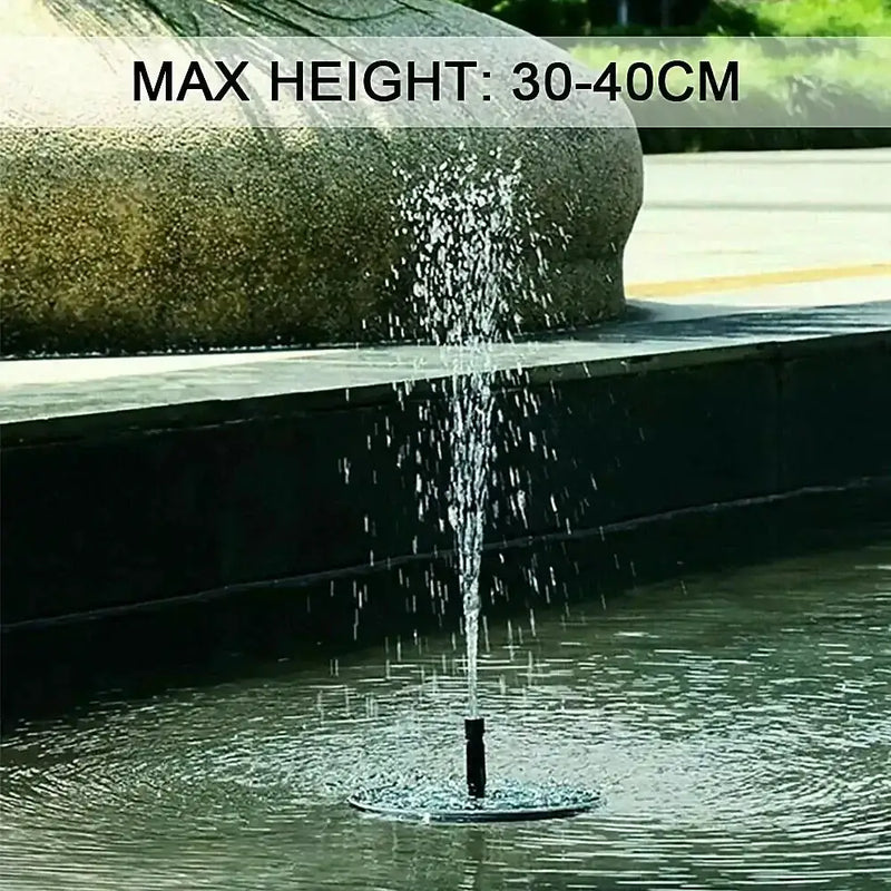 Habicare SS Solar Fountain Floating Pump – 13/16/18cm Solar Fountain Floating Pump – 13/16/18cm