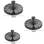 Habicare SS Solar Fountain Floating Pump – 13/16/18cm Solar Fountain Floating Pump – 13/16/18cm