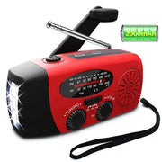 Habicare SS Solar Hand Crank Emergency Radio & Power Bank Solar Hand Crank Emergency Radio & Power Bank