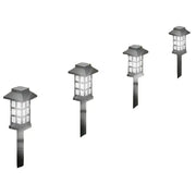 Habicare SS Solar LED Pathway Lights (2/4/6/8Pcs) Solar LED Pathway Lights (2/4/6/8Pcs)