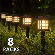 Habicare SS Solar LED Pathway Lights (2/4/6/8Pcs) Solar LED Pathway Lights (2/4/6/8Pcs)