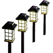 Habicare SS Solar LED Pathway Lights (2/4/6/8Pcs) Solar LED Pathway Lights (2/4/6/8Pcs)