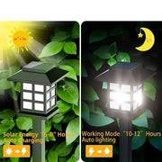 Habicare SS Solar LED Pathway Lights (2/4/6/8Pcs) Solar LED Pathway Lights (2/4/6/8Pcs)