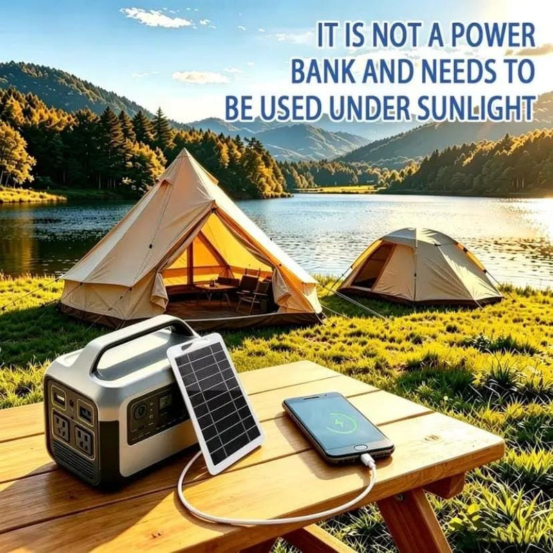 9eight5 Tools & Models Solar Panel For Charging Devices - 2W/5V USB Output Solar Panel For Charging Devices - 2W/5V USB Output