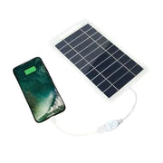 9eight5 Tools & Models Solar Panel For Charging Devices - 2W/5V USB Output Solar Panel For Charging Devices - 2W/5V USB Output