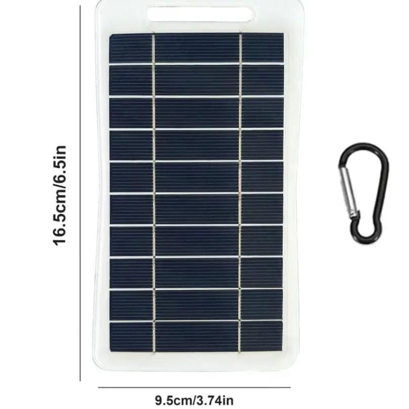 9eight5 Tools & Models Solar Panel For Charging Devices - 2W/5V USB Output Solar Panel For Charging Devices - 2W/5V USB Output