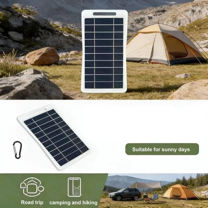 9eight5 Tools & Models Solar Panel For Charging Devices - 2W/5V USB Output Solar Panel For Charging Devices - 2W/5V USB Output