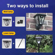 Habicare SS Solar Pathway Lights with Motion Sensor Solar Pathway Lights with Motion Sensor