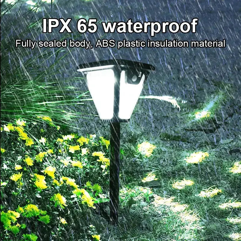 Habicare SS Solar Pathway Lights with Motion Sensor Solar Pathway Lights with Motion Sensor