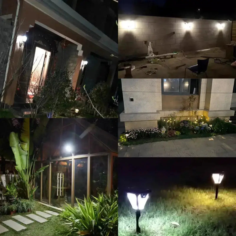 Habicare SS Solar Pathway Lights with Motion Sensor Solar Pathway Lights with Motion Sensor