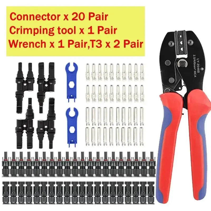 Solar PV Panel Crimping Tool Kit (AWG 14–10, 2.5/4/6mm²) – view 11