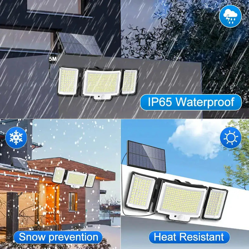 Habicare SS Solar Security Light – Motion Sensor (Waterproof) Solar Security Light – Motion Sensor (Waterproof)