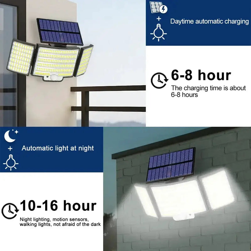 Habicare SS Solar Security Light – Motion Sensor (Waterproof) Solar Security Light – Motion Sensor (Waterproof)