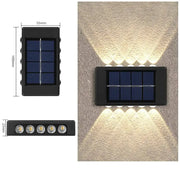 Habicare SS Solar Wall Lamp (different colours available) Solar Wall Lamp (different colours available)