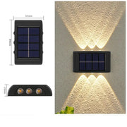 Habicare SS Solar Wall Lamp (different colours available) Solar Wall Lamp (different colours available)