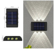 Habicare SS Solar Wall Lamp (different colours available) Solar Wall Lamp (different colours available)